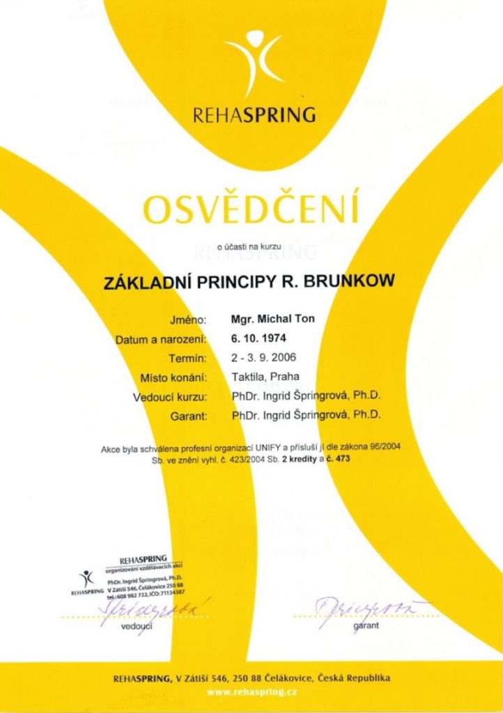 Certifikát č. 2